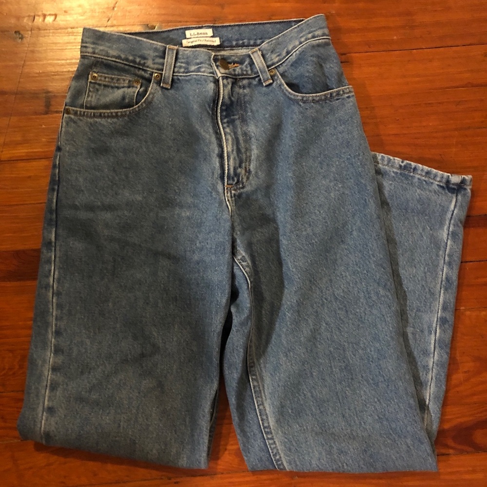 L.L. Bean High Rise Jeans